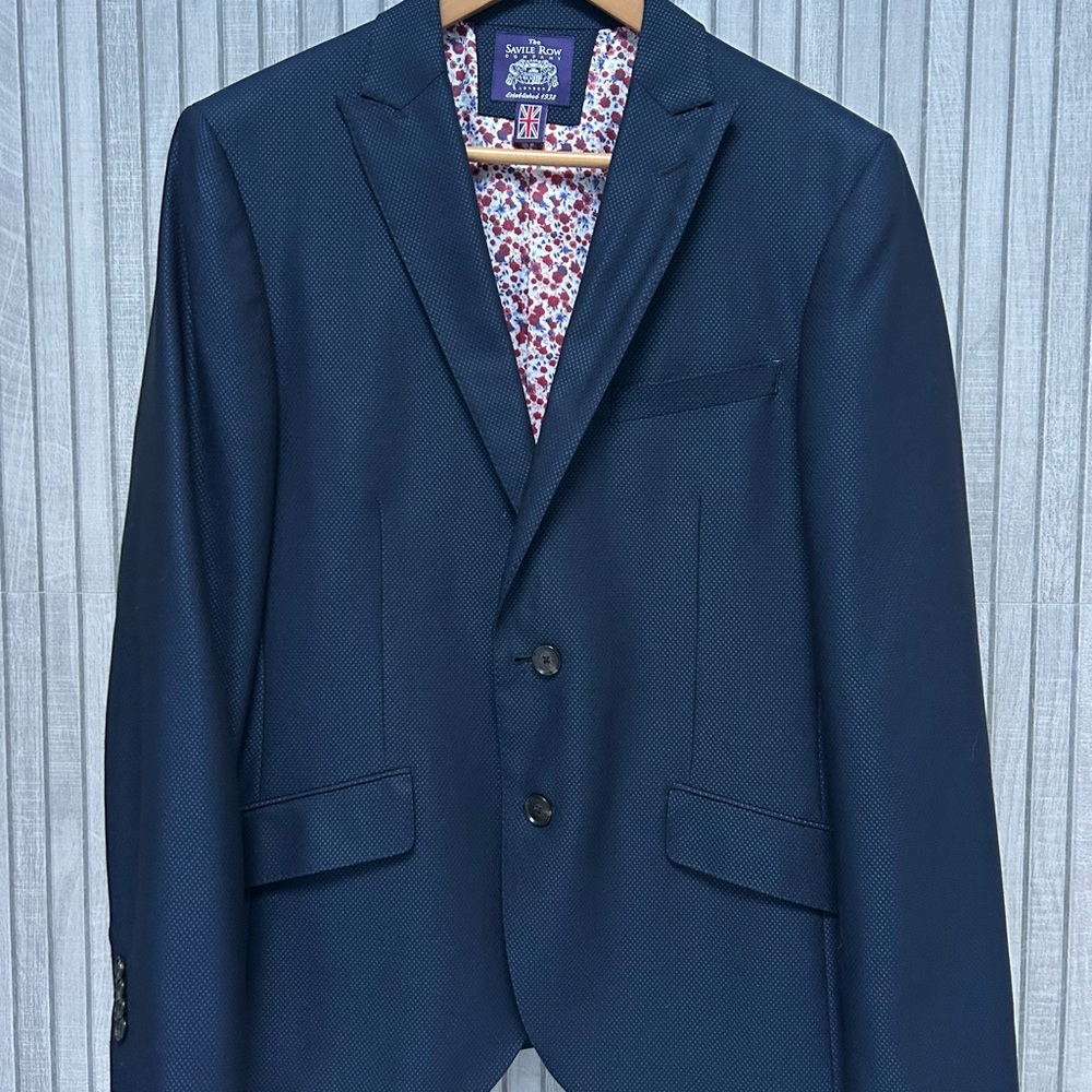 Sophisticated Navy Blazer by Ben Sherman